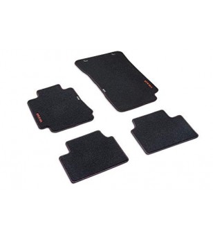 Factory OEM Floor Mat Set- Giulia/Stelvio - RED with Red Stitch