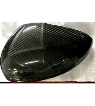 Carbon Fiber Mirror Caps-Giulia- Alfa Factory OEM