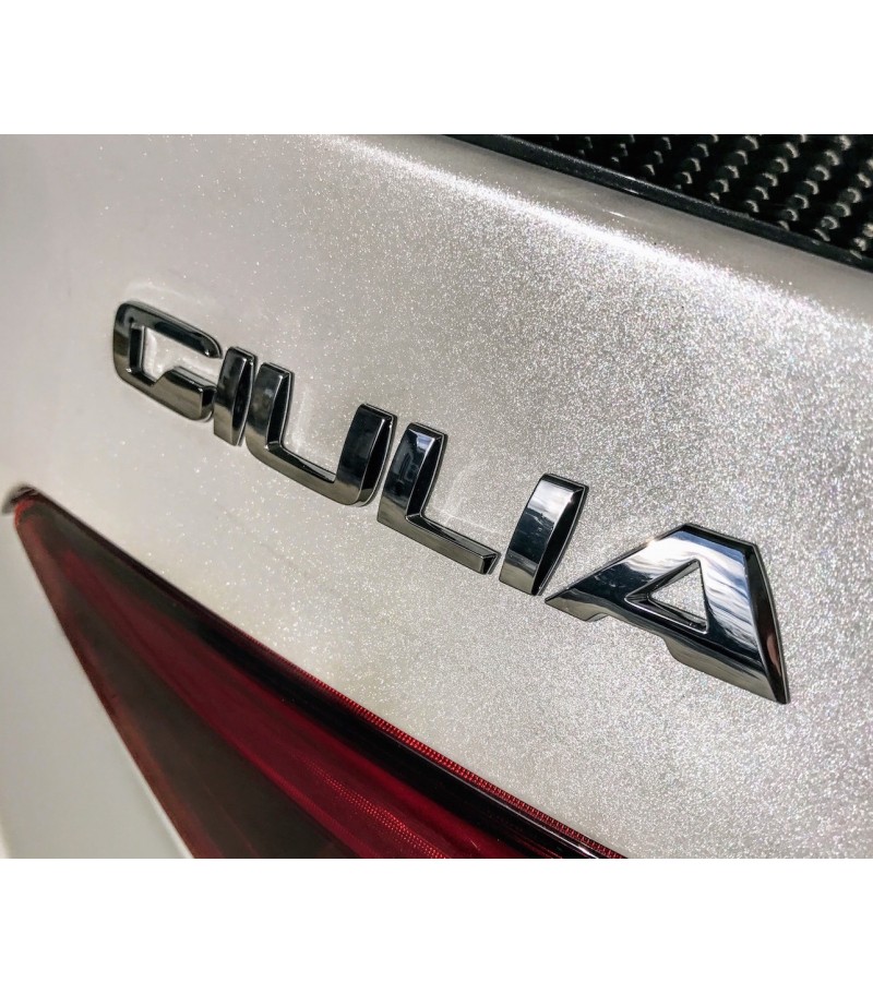 Alfa Romeo Giulia (2016) Polished Stainless Steel Keychain – Borgeseidea