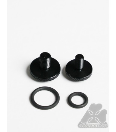 Bleed screw replacement kit (Coolant)- Giulia/Stelvio 2.9L/2.0L/1.8L (Hard Anodized)