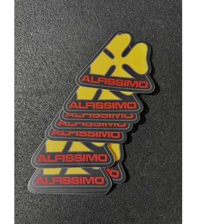 Alfissimo F1 Vegas Stickers