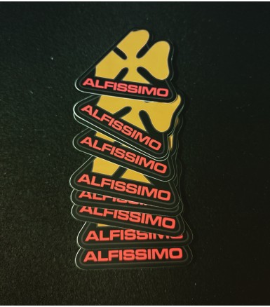 Alfissimo F1 Vegas Stickers