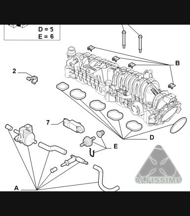 4C Intake Manifold-Rebuild...