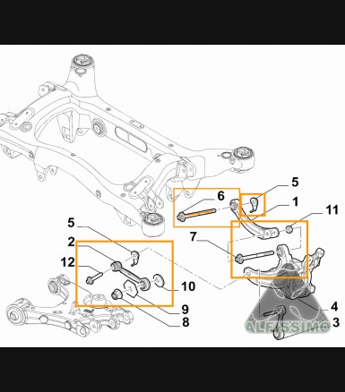 Nut/Bolt Kit (Rear Control...