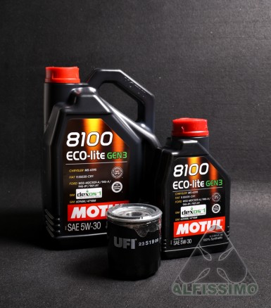 2.0L Oil Kit: 5W-30 MOTUL...